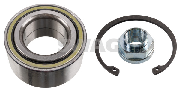 KIT CUSCINETTO RUOTA CON DADO ASSALE E ANELLO DI SICUREZZA